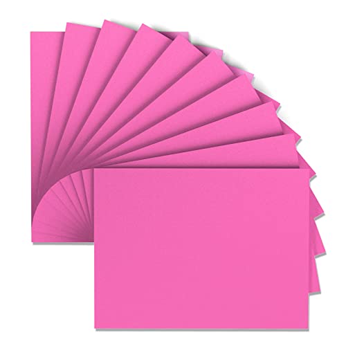 Pink Foam Sheets Crafts 9x12 Inch 2mm Eva Color Craft Foam Paper for Crafts Project Preschoolers Classroom Scrapbooking Valentine Cards (10 Count)