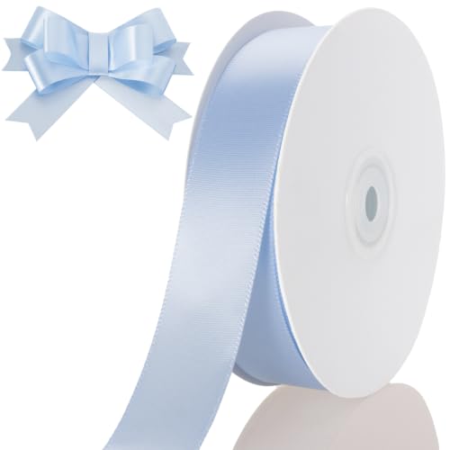 1 Inch Baby Blue Ribbon 50Yards