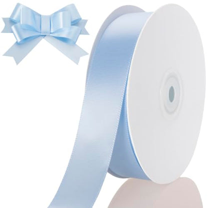 1 Inch Baby Blue Ribbon 50Yards
