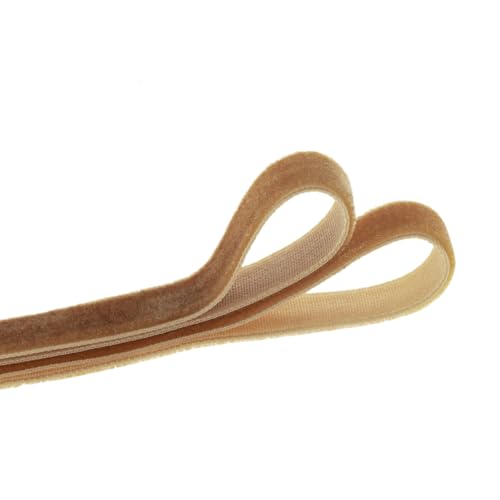 Vintage Khaki Velvet Ribbon (75 Foot)
