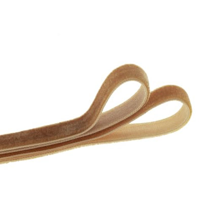 Vintage Khaki Velvet Ribbon (75 Foot)
