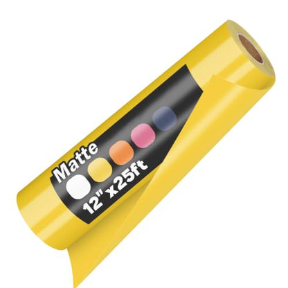 Heat Transfer Vinyl Yellow HTV Rolls