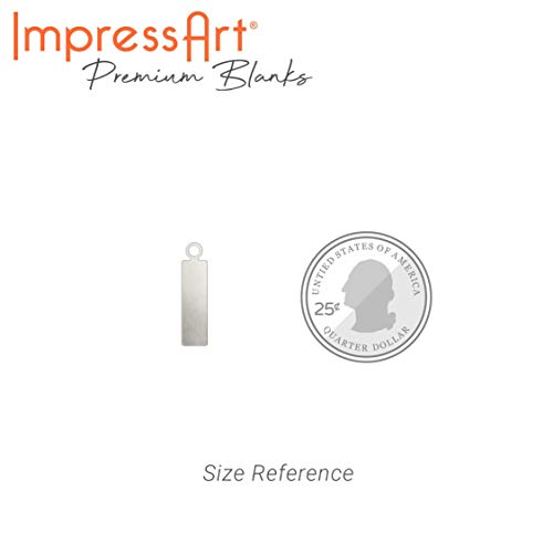 Premium Metal Stamping Rectangle Blanks for Metal Stamping and Jewelry Making