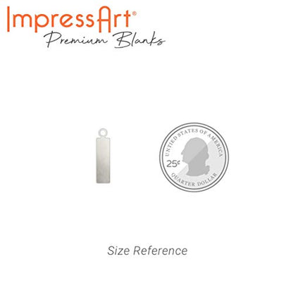 Premium Metal Stamping Rectangle Blanks for Metal Stamping and Jewelry Making