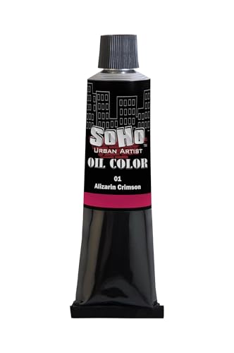 Oil Paint Alizarin Crimson (5.75 Fl Oz)