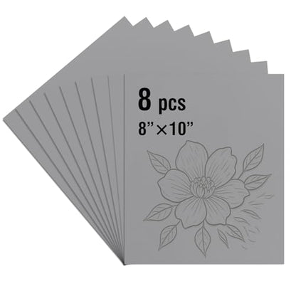 8 Pcs 8x10 Soft Linoleum Carving Block (8 Count)