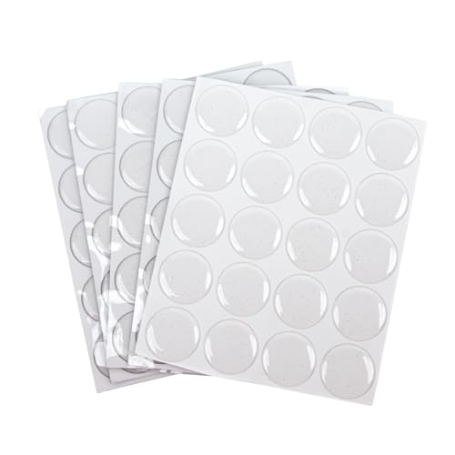 Epoxy Resin Dome Stickers (100 Count)