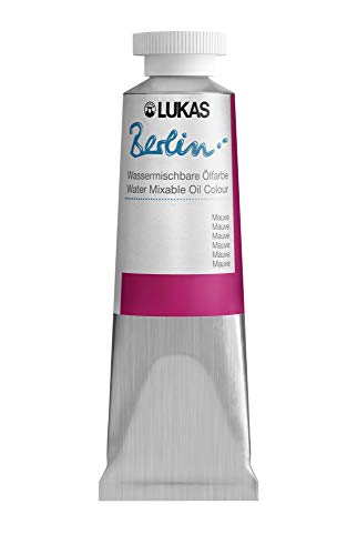 Berlin Pro Artists Water Mixable Oil Paint 37 ml Tube Mauve