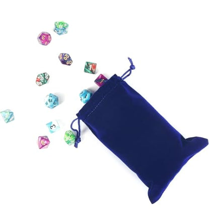 20pcs Velvet Bags 5x7 in for Jewelry Gift Packaging (20 Count)