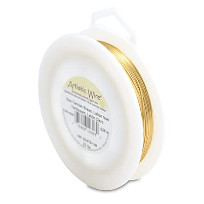 22 Gauge Tarnish Resistant Brass Craft Wire
