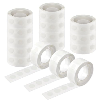 1500Pcs Glue Points Dots 10mm Removable Balloon Glue Adhesive Dots (1500 Count)