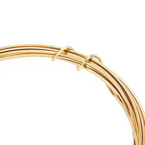 16.4 Feet Square Brass Wire (16.4 Foot)