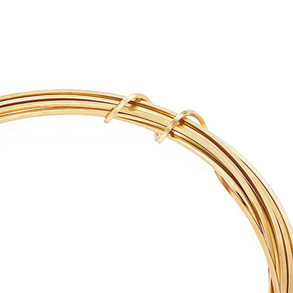 16.4 Feet Square Brass Wire (16.4 Foot)