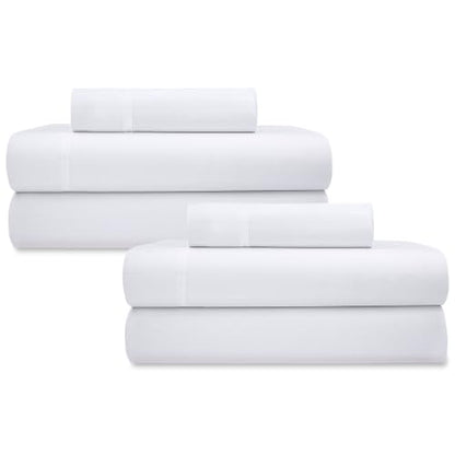 2 Pack 100% Organic Cotton Twin XL Sheet Sets (2 Count)