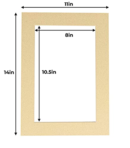 11x14 Mat for 8.5x11 Photo (10 Count)