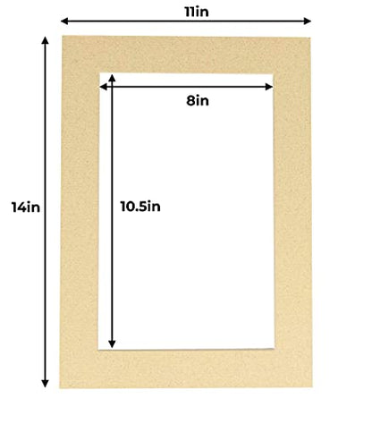 11x14 Mat for 8.5x11 Photo (10 Count)