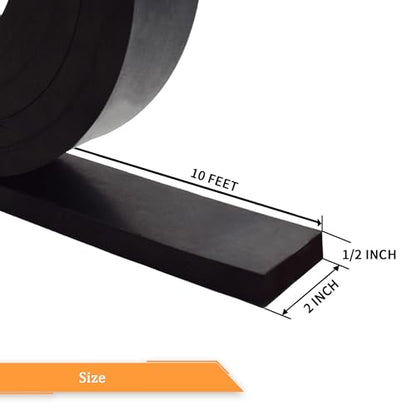 Neoprene Rubber Strips 1 (10 Foot)