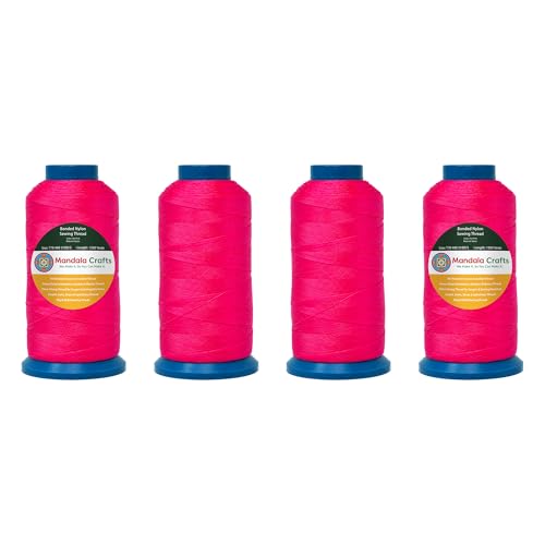Size 69 210D T70 Hot Pink Combo Bonded Nylon Thread 6000 YDs (18000 Foot)