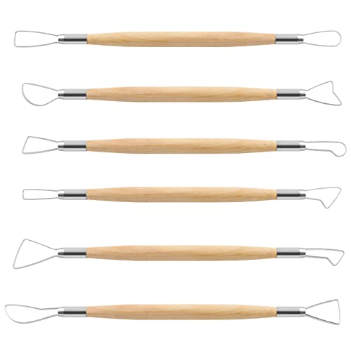 6pcs Double Sided Clay Sculpting Tools