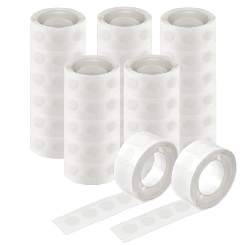 3000Pcs Glue Points Dots 10mm Removable Balloon Glue Adhesive Dots (30 Count)