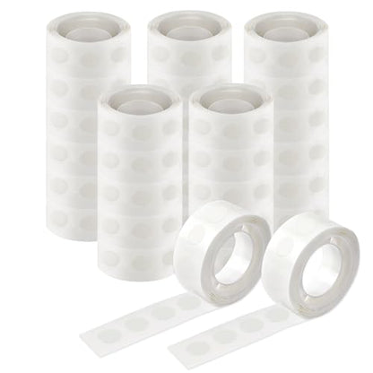 3000Pcs Glue Points Dots 10mm Removable Balloon Glue Adhesive Dots (30 Count)