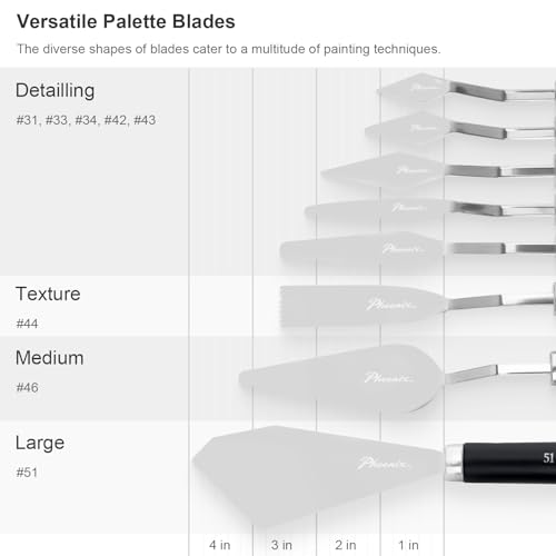 Flexible Palette Knife Set
