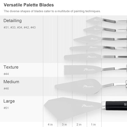 Flexible Palette Knife Set
