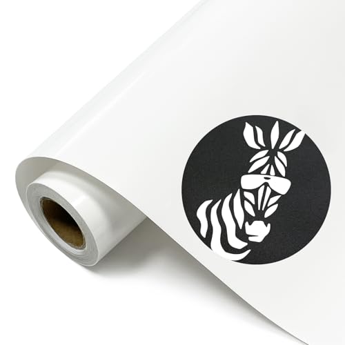 White Heat Transfer Vinyl HTV Rolls