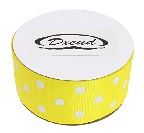 Polka Dot Grosgrain Ribbon 25 Yard Each Roll 100% Polyester