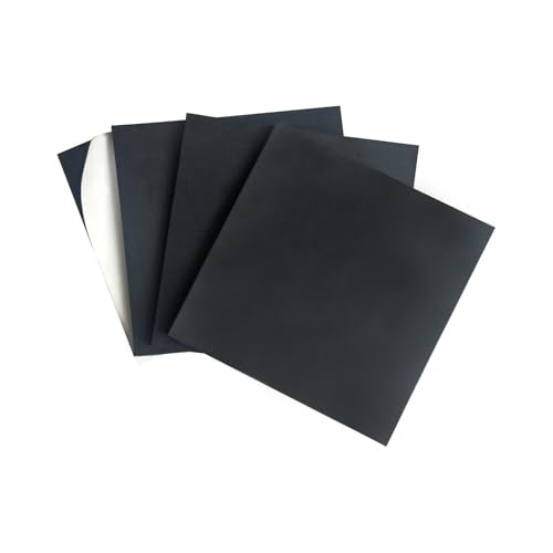 4 Pcs Neoprene Rubber Pads with Adhesive Backing 1