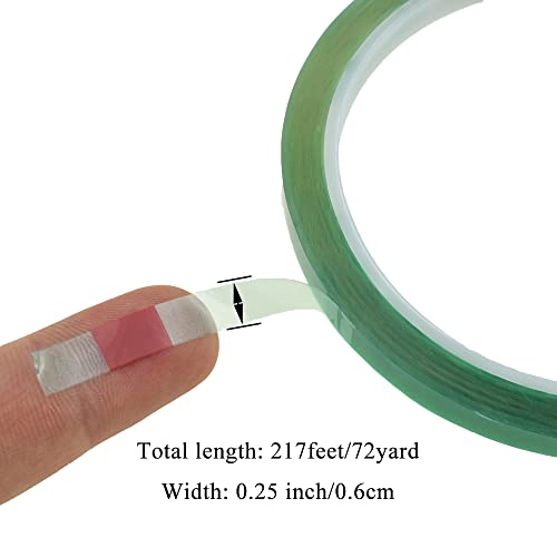 Clear Green 0.25Inch (217 foot)