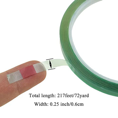 Clear Green 0.25Inch (217 foot)
