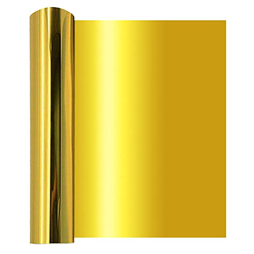 Gold HTV Foil Heat Transfer Vinyl Roll 12" x 6FT for T