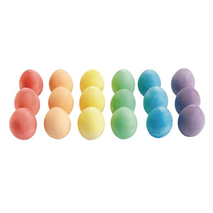Chunky Chalk Eggs (18 Count)