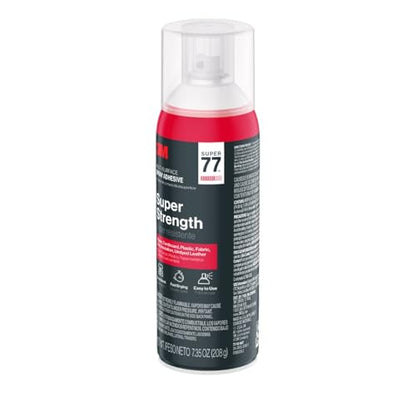Super 77 Multipurpose Spray Adhesive (87.6 Ounce)