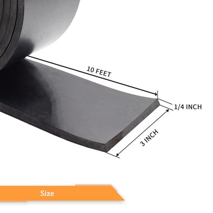 Neoprene Rubber Strips 1 (10 Foot)