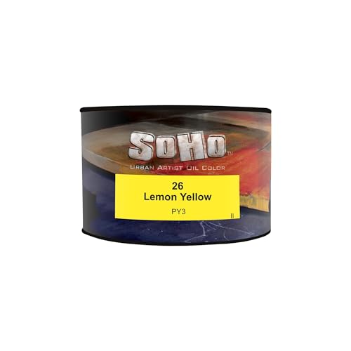 Oil Paint Lemon Yellow (14.54 Fl Oz)