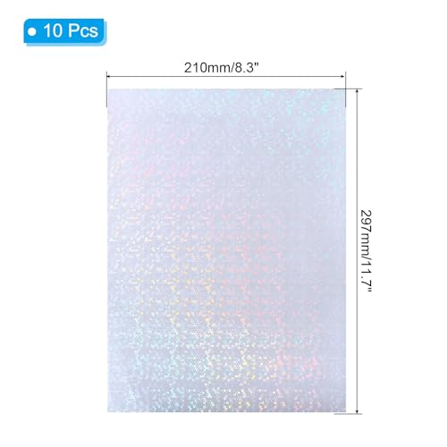 11.7x8.3" Holographic Sticker Paper (10 Count)