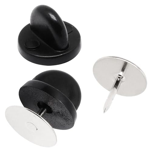 100set Rubber Pin Backs (100 Count)