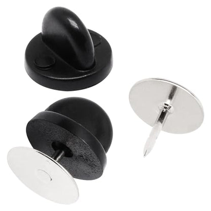 100set Rubber Pin Backs (100 Count)