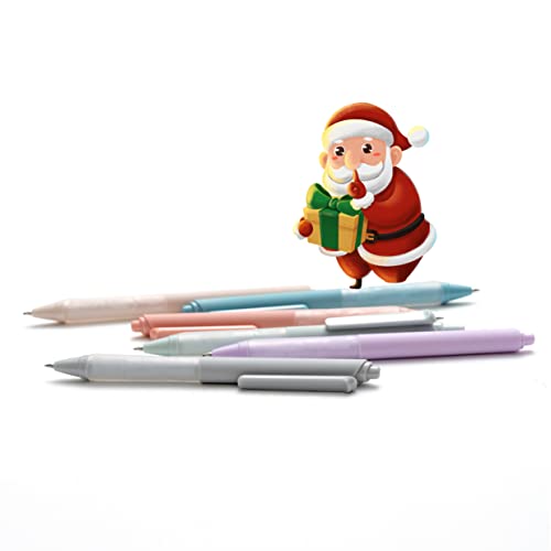 Ballpoint Pens 1.0mm Medium Point Black Ink Pens Retractable (6 Count)