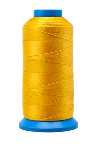 Size 69 210D T70 Gold Combo Bonded Nylon Thread (18000 Foot)