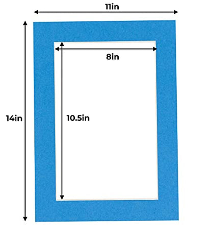 11x14 Mat for 8.5x11 Photo (10 Count)