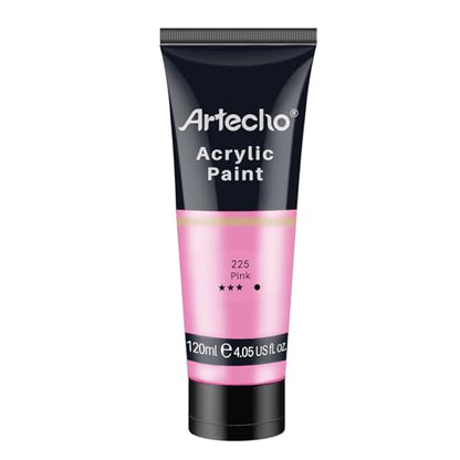 Pink Acrylic Paint 120ml (4.05 Fl Oz)