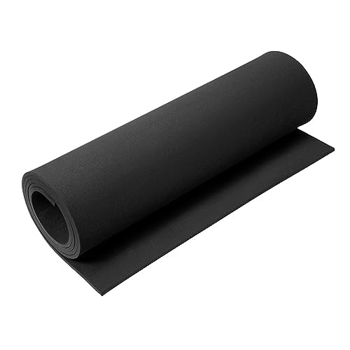 5mm EVA Foam Sheets Roll 16x59in Black for Cosplay DIY 90kg
