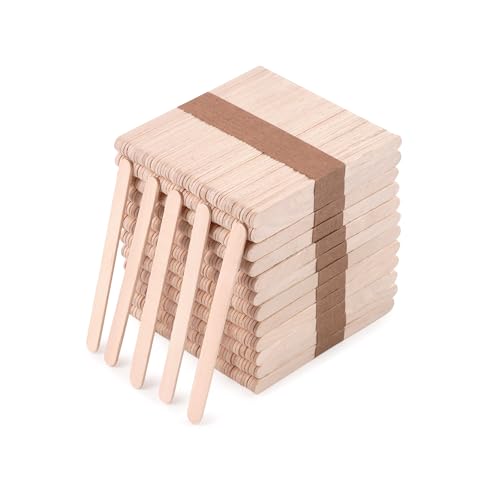 600 Pcs Wooden Wax Sticks 4.5 (600 Count)