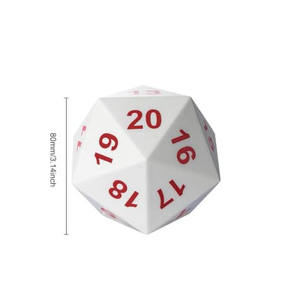 Large D20 Foam DND Dice (2.1 Ounce)