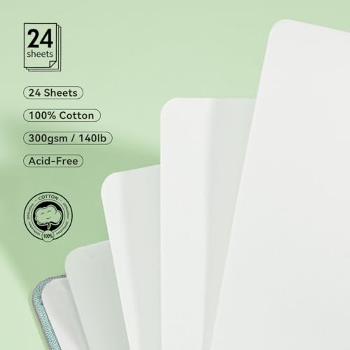 Square Watercolor Journal (24 Count)