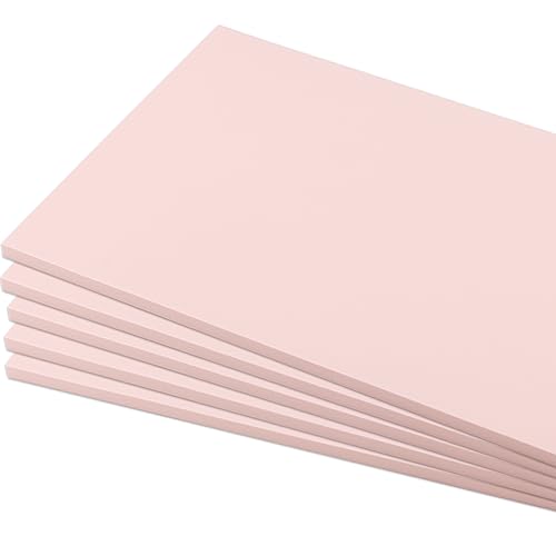 5 PCS Pink A4 Rubber Carving Blocks (5 Count)