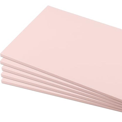 5 PCS Pink A4 Rubber Carving Blocks (5 Count)